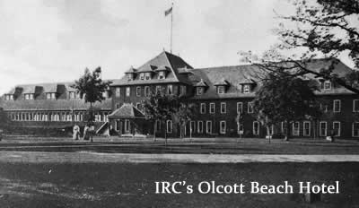 lakeside view of Olcott Beach Hotel