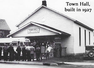 town hall, c. 1927