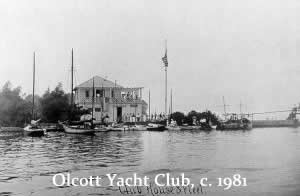olcott yacht club, c. 1981